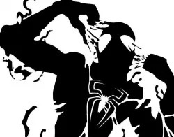 Spiderman Venom stencil