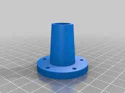 Spring housing for plastic convoluted cable tubing  for Open Bullet Feeder