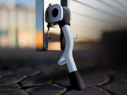 Step-on door stopper [my garage improvement]