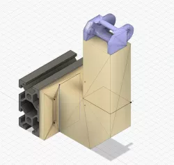 Tactical X Carriage cable chain mount