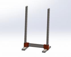 gadfish 2x4 target stand brackets modular shooting stand 3D Models ...