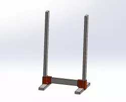 Target Stand, 2x4 base