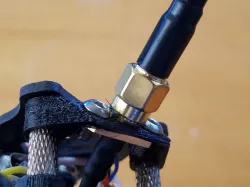 Team Black Sheep (TBS) Univy VTX Antenna / pigtail Mount for Mode 2 Ghost Frame Kit