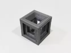 Test calibration cube 20x20x20 mm