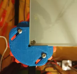 Tronxy X5S Glass Bed Holders V2 (330mm glass extension)