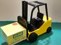 Uline Sticky Note Pallet Scale Forklift 