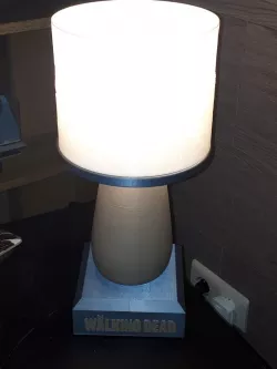 Walking Dead lamp