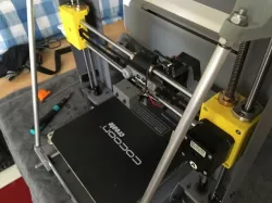 Wanhao i3 Plus X-axis/Z-axis rebuild