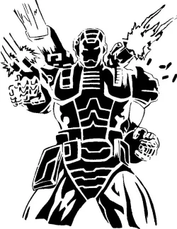 War machine stencil