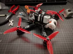 Wizard 220 Camera Cage 20mm Standoff mod