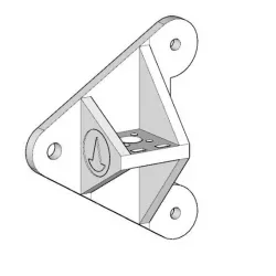 X Axis Cantilevered Set, 8mm lead screw, for V slot Extrusion (Tronxy X1 inspired)