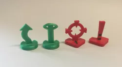 X-Wing 2.0 Tokens 3D