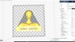 xcom sectoid bust wall mount
