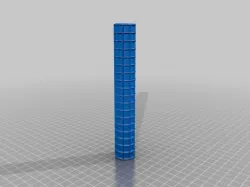 1/3-inch grid Tile Pattern (Roller & Stamp)