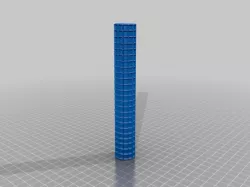 1/4-inch Grid Tile Pattern (Roller & Stamp)