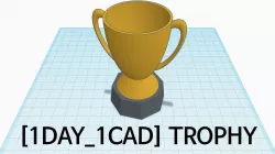 [1DAY_1CAD] TROPHY
