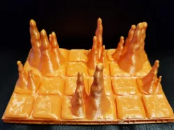2X2 and 3x3 Openlock Tiles with Stalagmites