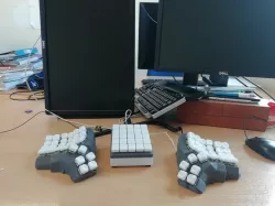 3D printed keyboard components