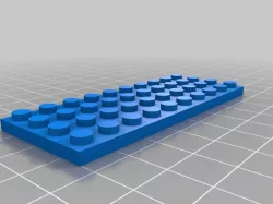 4 x 10 plate