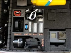  Accessory storage block gopro/Bloc de rangement accessoires gopro