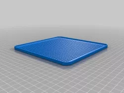 Aquabeads square pattern build plate, 30x30 beads