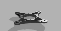 Bare Bones. 76mm Naked Whoop for 0703 motors.