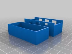 Box Case For AWS IoT Button With Ziptie Mount Holes