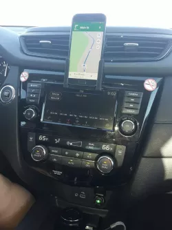 Car rental mobile phone support