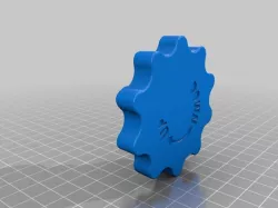 CR-10 Bigger Z-Axis Manual Adjustment Knob Extended Neck