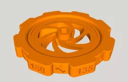 CR10 precision leveling knob Remix 3