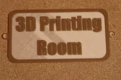 door plaque