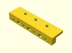 Dowel drilling guide/edge drilling guide