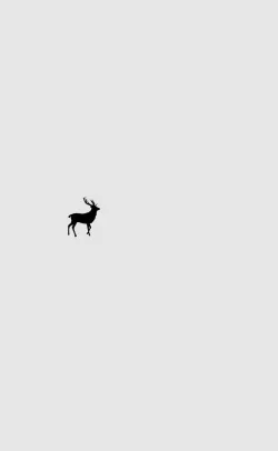 Elk Outline Wall Art