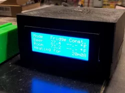 ESP8266 BrewPi Display Box - US Plug