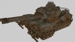 Fallout 4 US Army Tank