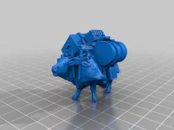 Fallout Brahmin with Stowage