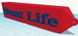 Floating "Boat Life" Keychain (suggestions welcome)