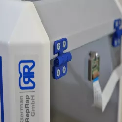 Front door parts for NEO 3D (German RepRap)
