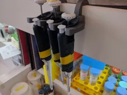 Gilson Pipette Holder / Hanger - x3/x4 - Non adhesive