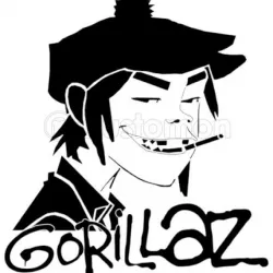 Gorillaz Stencil