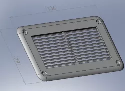grille de ventilation - ventilation grid