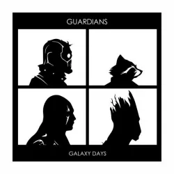 Guardians Of The Galaxy (Stencil/Wall Art)