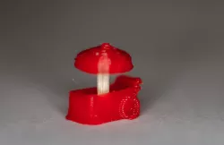 Hot dog cart & umbrella Z Scale
