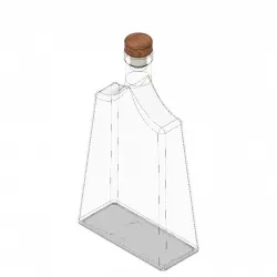 Journey's End Vodka Bottle