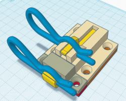 image of a snib latch lock with key 3D Models | Page 1 | STLFinder