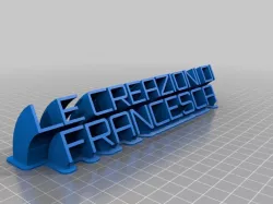 LE CREAZIONI -line name plate
