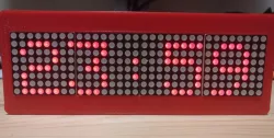 LED Dot-Matrix Network Clock Case