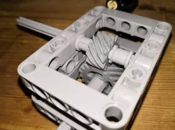 Lego Helical Gears 45 degrees 20t + 12t