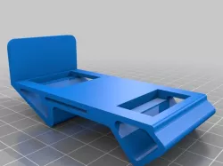 Lipo Protector Skid 25deg 80x40mm battery