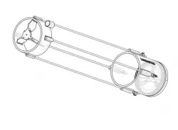 Luksastro 3D Printable Prime Focus Telescope